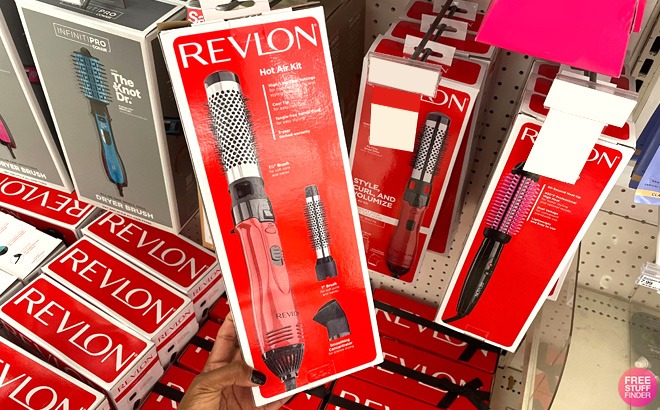 Revlon Hot Air Kit 11 99 At Amazon Free Stuff Finder   Revlon Perfect Style Hot Air 3 Piece Kit 