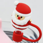 Santa Claus Stanley Cup Straw Cover Cap