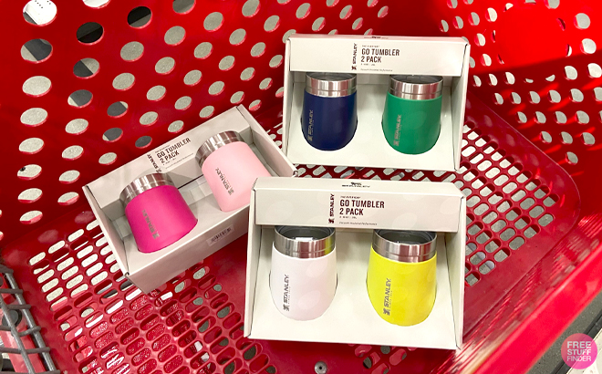 Stanley Stainless Steel Everyday Go Tumblers 2 Pack in Target Cart