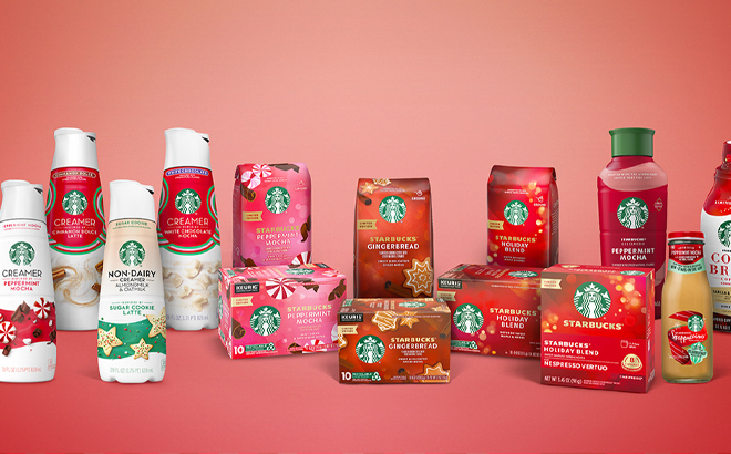 Starbucks Holiday Grocery Items