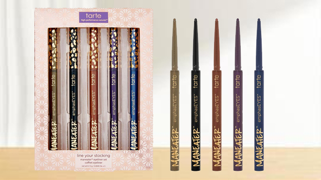 Tarte 5 piece Maneater EmphasEYES Liner Set