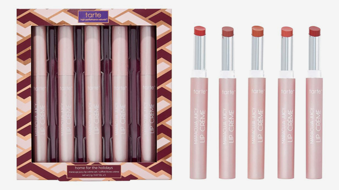 Tarte Maracuja Juicy Lip Creme 5 Piece Set