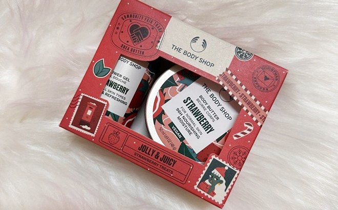 The Body Shop Jolly Juicy Strawberry Gift Set