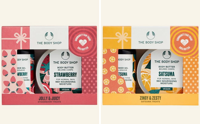 The Body Shop Jolly Juicy Strawberry Treats