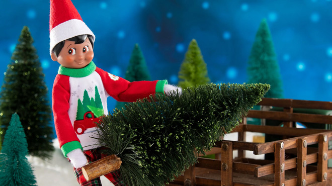 The Elf on the Shelf Tree Farm PJs for Scout Elves