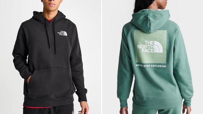 The North Face Mens and Womens Box Pullover Hoodie 1