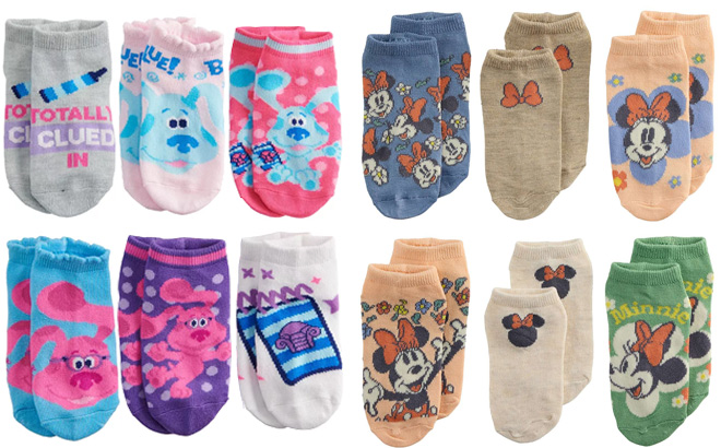 Toddler Girl Nickelodeon Scoks and Girls Disney Scoks