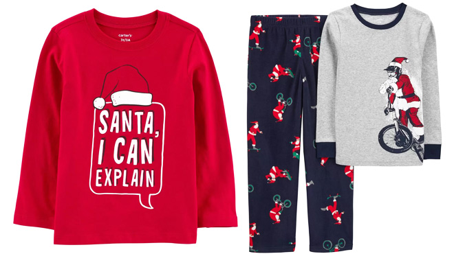 Toddler Santa I Can Explain Graphic Tee