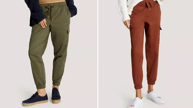 Tommy Hilfiger Stretch Cotton Cargo Chino Jogger