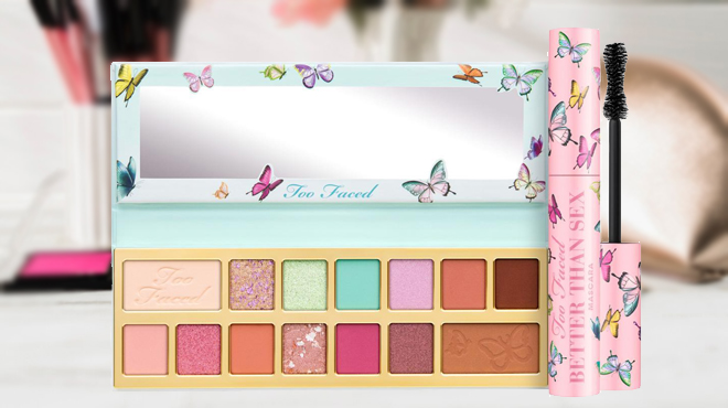 Too Faced Too Femme Eyeshadow Palette and Better Than Sex Mascara Set