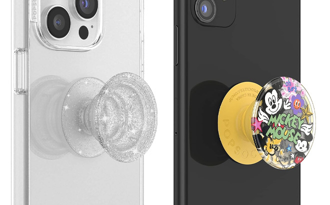 Two PopSocket Grips