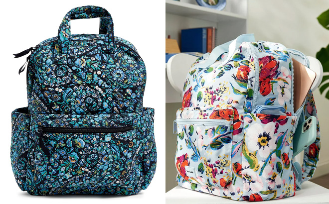 Two Vera Bradley ReActive Campus Totepacks