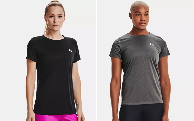 Under Armour Womens UA Velocity Crew Short Sleeve Tee