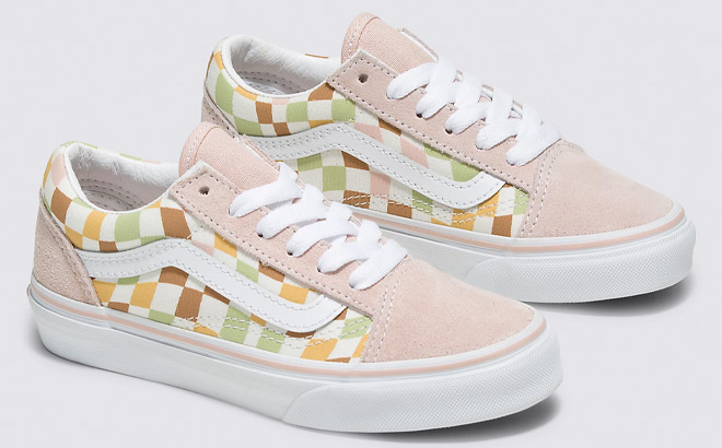 VANS Kids Old Skool Wavy Check Shoes