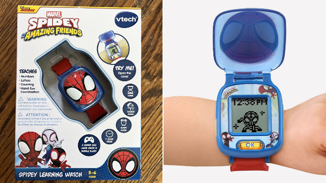 VTech Spidey and His Amazing Friends Spidey Learning Watch