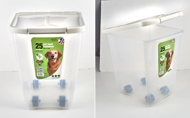 Van Ness 25 Pound Pet Food Container