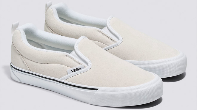 Vans Knu Slip Shoes in White