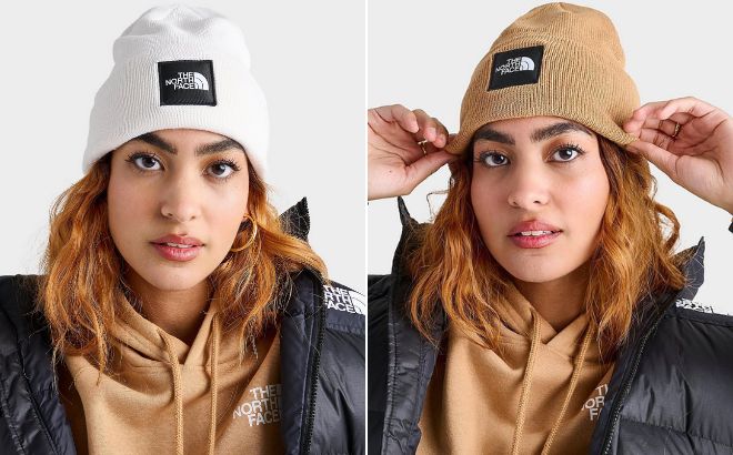 Women are Wearing The North Face Big Box Beanie Hat
