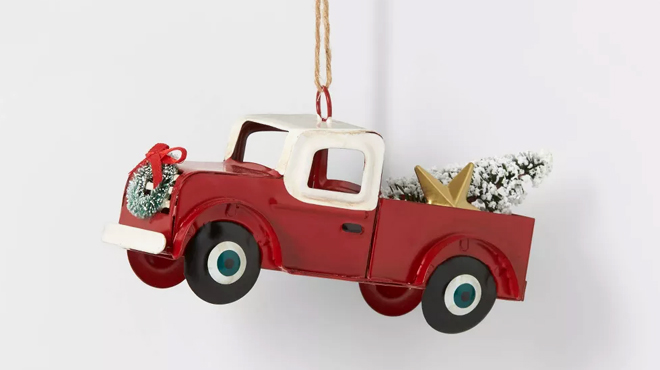 Wondershop Truck Christmas Tree Ornament