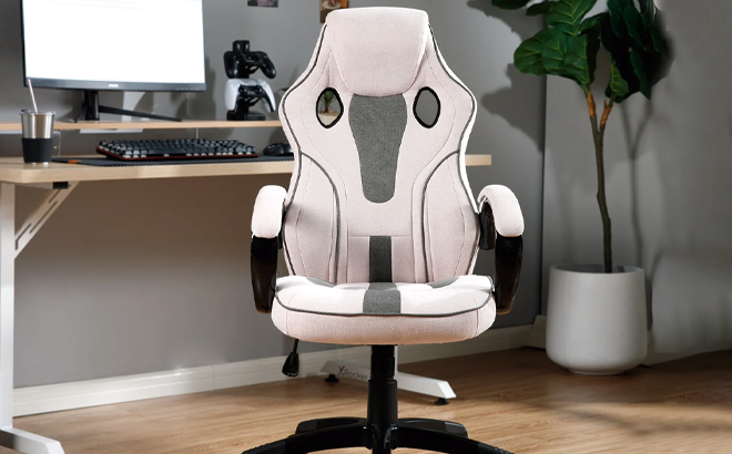 X Rocker Maverick PC Gaming Chair Cream