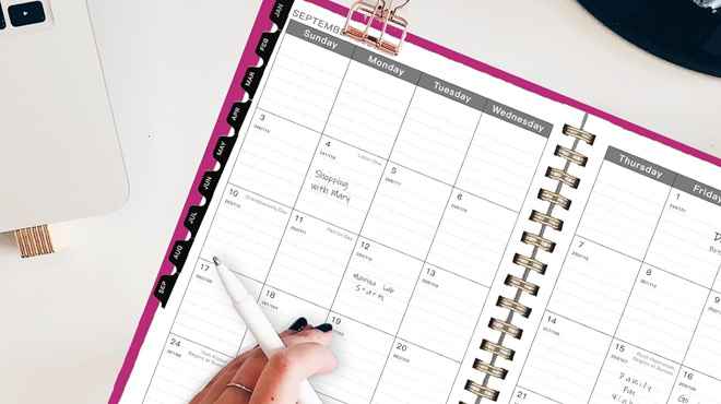 Ymumuda 2024 Planner with Spiral Bound