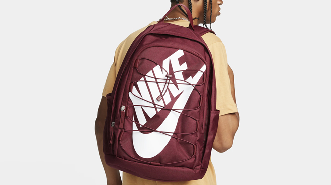 a Person with a Nike Hayward Backpack