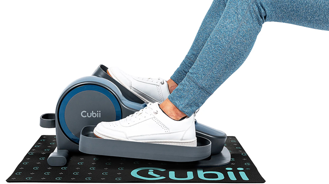 an Image of Cubii Groove Compact Seated Elliptical with Mat