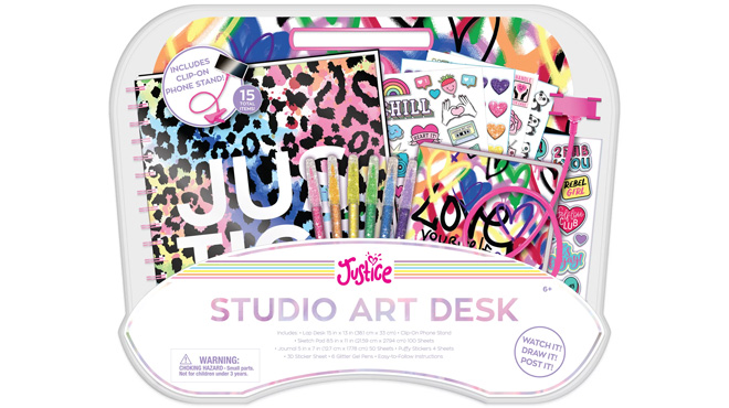 an Image of a Justice Studio Art Desk