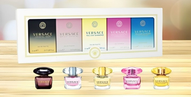 ersace Womens Miniature Perfume Collection 5 Piece Set