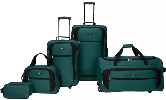 iPack Kingston 5 Piece Wheeled Luggage Set