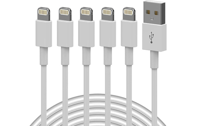 iPhone Charger 5 Pack Cable