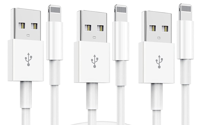 iPhone Charger Cord Lightning Cable 3 Pack