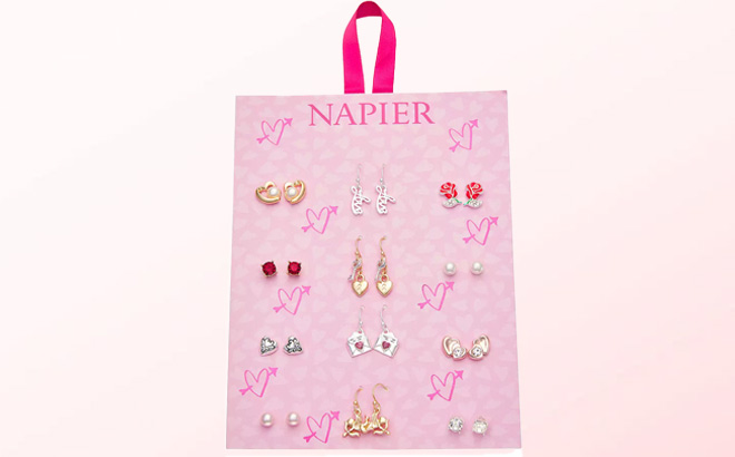 12 Days of Valentine Earring Set at Kohls