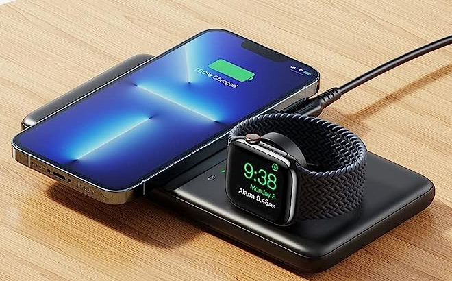 2 in 1 Wireless Charging Pad 1