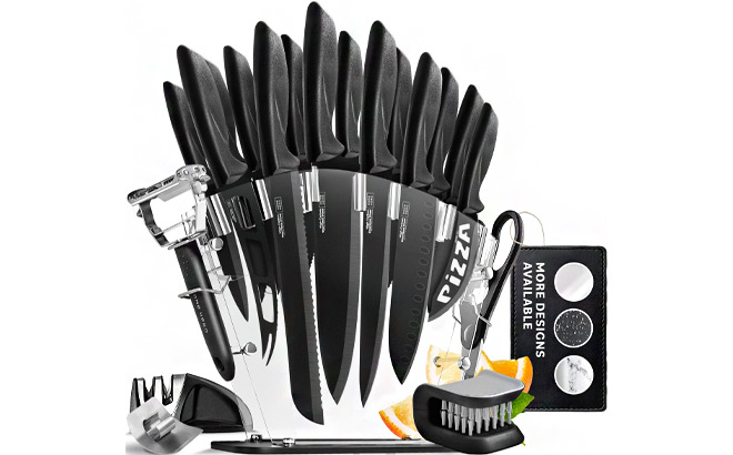 20 Piece Kitchen Knife Set