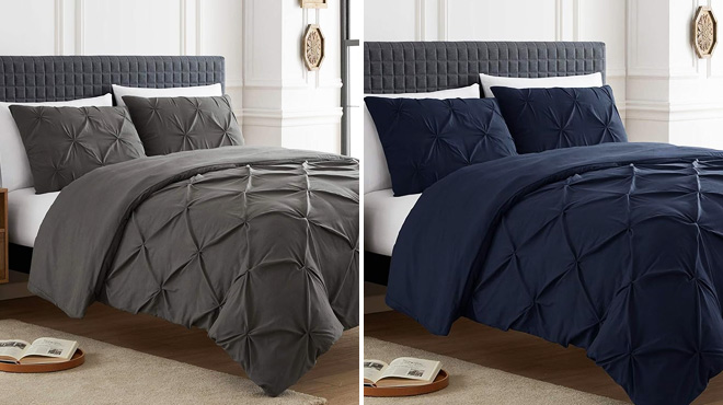 3 Piece Queen Duvet Cover Set