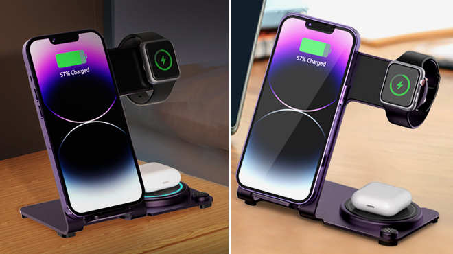 3 in 1 Apple Charging Station