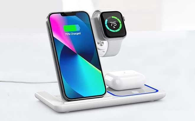 3 in 1 Wireless Charger Stand