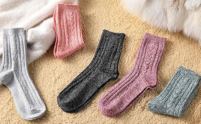 5 Pairs of Socks at Amazon