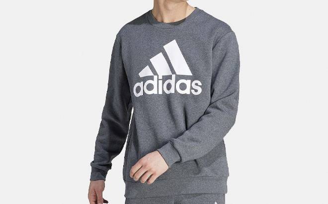 Adidas Essentials Fleece Big Logo Mens Sweatshirt