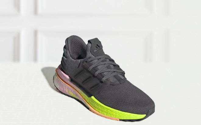 Adidas Womens X Plrboost Shoe in Grey Five and Bliss Lilac Color