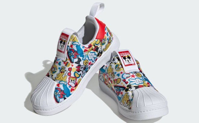 Adidas X Disney Mickey Superstar Kids Shoes