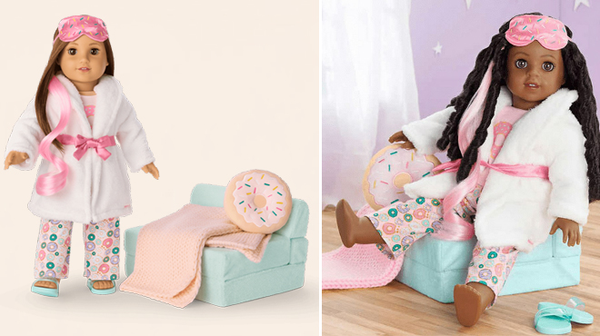 American Girl Sweetest Slumber Party Set for 18 inch Dolls