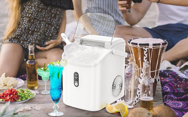 Antarctic Star Nugget Countertop Ice Maker