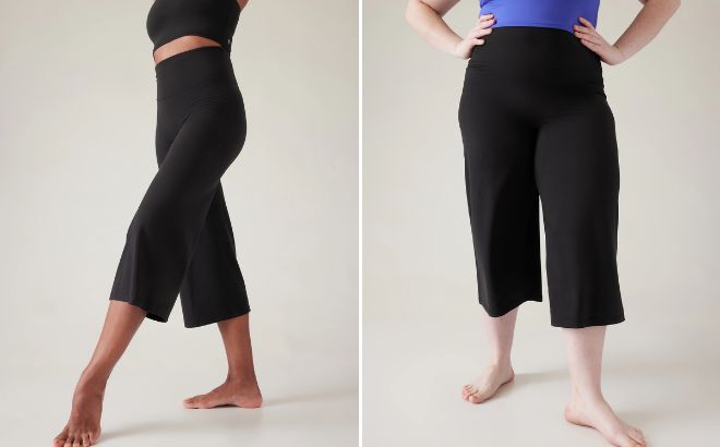 Athleta Elation Wide Crop Pants