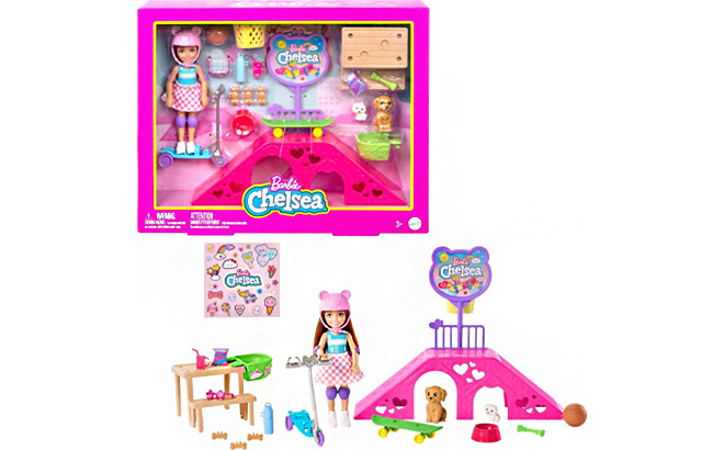 Barbie Skatepark Playset