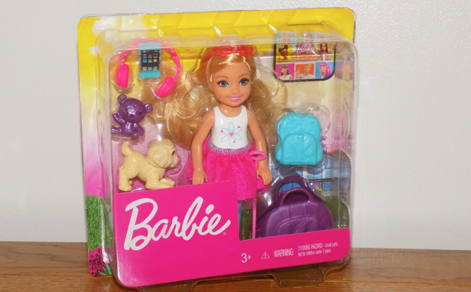 Barbie Travel Chelsea Playset