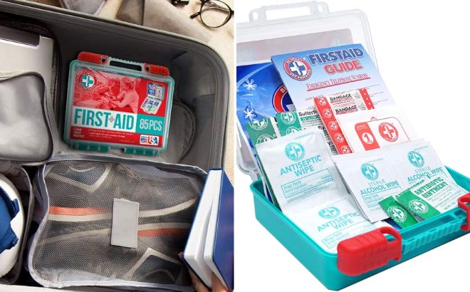 Be Smart Get Prepared 85 Piece First Aid Kit