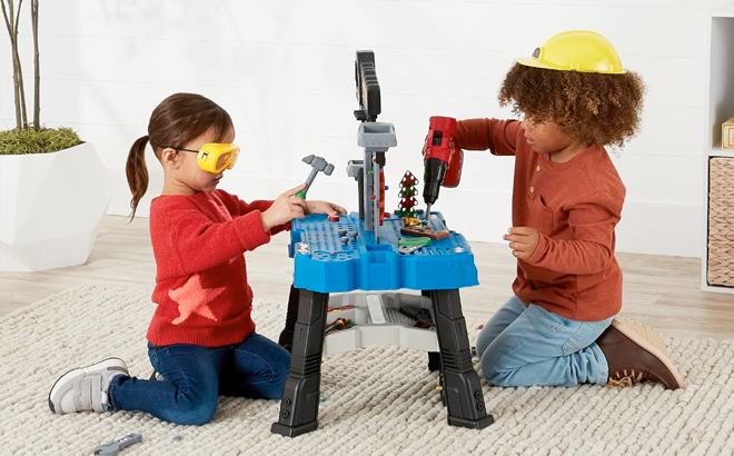 Best Choice Products Pretend Play Kids Workbench