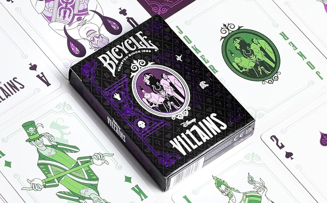 Bicycle Disney Villains Playing Cards